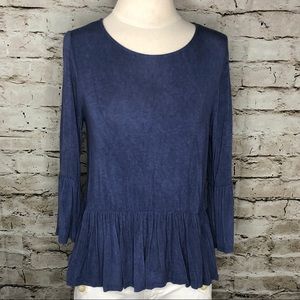 DEE ELLY * BOHO Top With Bell Sleeves